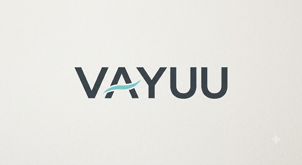 VAYUU Official Logo - Premium Indian Backpacks and Daily Travel Gear